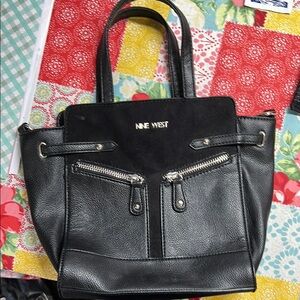 Nine West Black Tote Bag